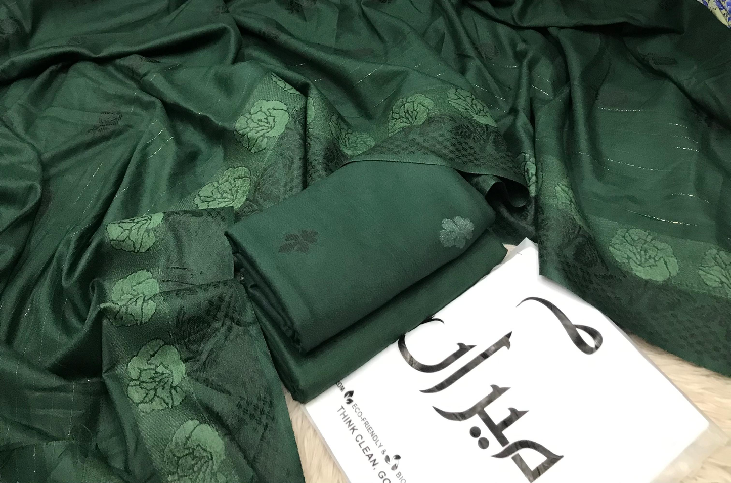 Fabric best Quality Dhanak mariana 3pc Dhanak winter Collection 2k25 Woman Clothes