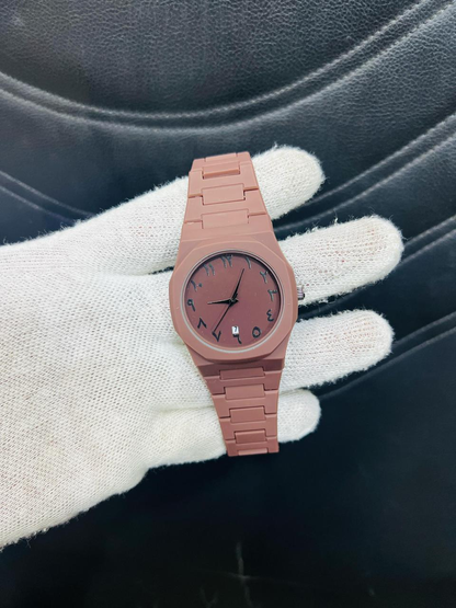 Timeless Precision – Men’s Multicolor Quartz Watch