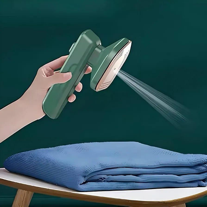Foldable Steam Iron – Compact & Travel-Friendly (Green)