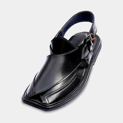 StepInshoo – Authentic Peshaweri Handmade Chappal for Men second image