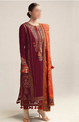 Hussain Raher 230 KT Dhanak Volume – Super Hit 3PC Dress