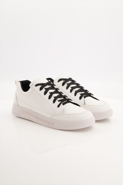 StreetCore – Men’s Stylish White Sneakers