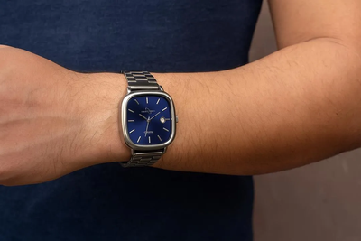 Smart Time – Blue Sunburst Dial Unisex Quartz Chain Watch second image