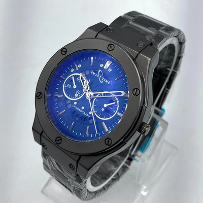 Smart Time MZ87 – Men’s Premium Quartz Stainless Steel Chain Watch Mens Watch