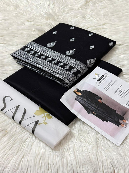 SAYA Jacquard 2PC – Premium Cotton Jacquard Volume ‘25 Woman Clothes