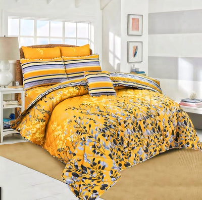 ✨ Luxury 7 PCS Razai Cover Set – Premium Cotton | Fade-Resistant ✨